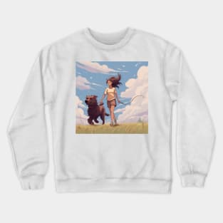 Whimsical Walk Crewneck Sweatshirt